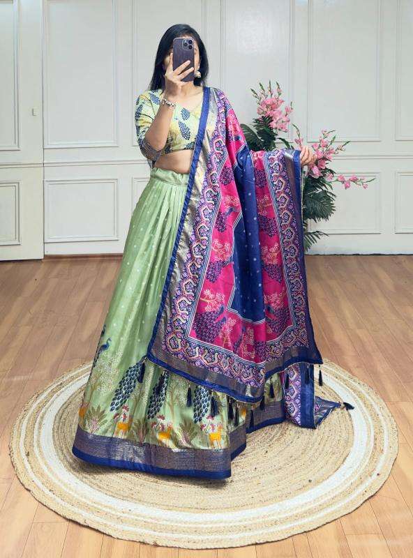 PICOCK Dola Silk Wholesale lehenga in Kolkata