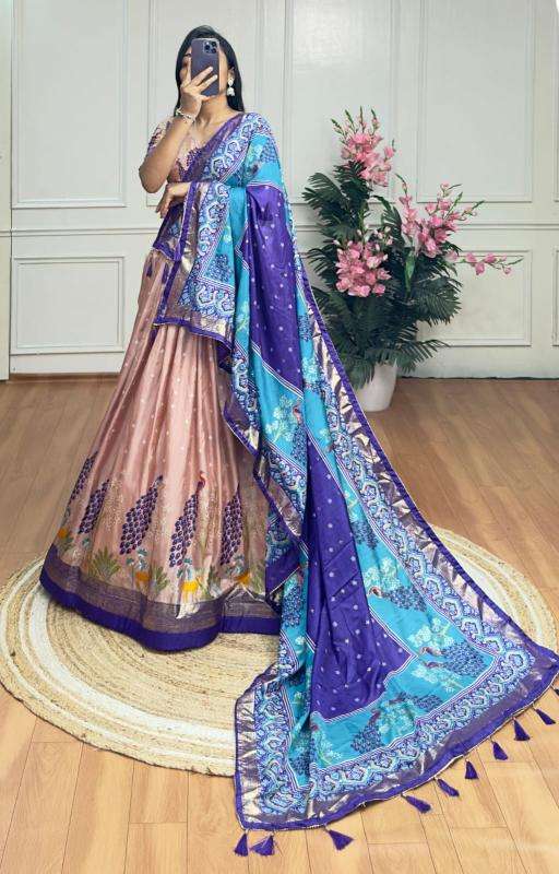 PICOCK Dola Silk Wholesale lehenga in Kolkata