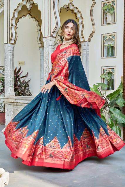 Piramid Dola Silk Bridal lehenga choli in Kolkata