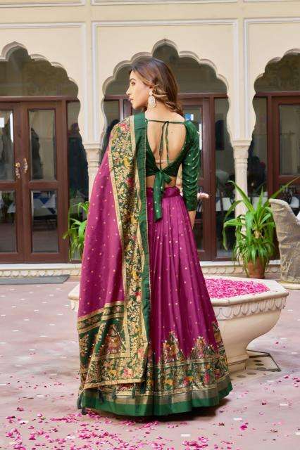 Piramid Dola Silk Bridal lehenga choli in Kolkata