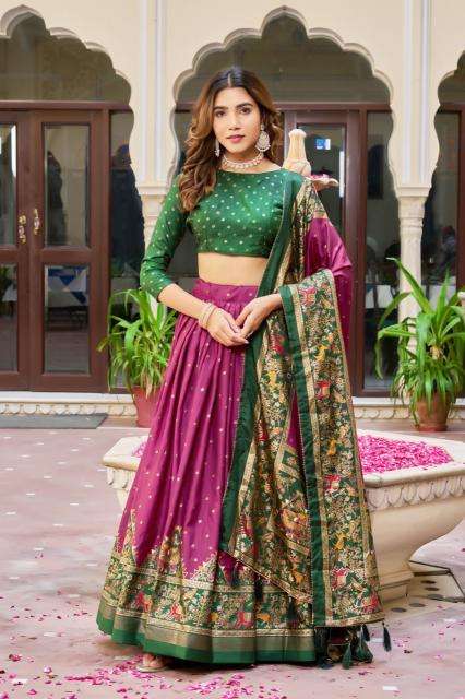 Piramid Dola Silk Bridal lehenga choli in Kolkata