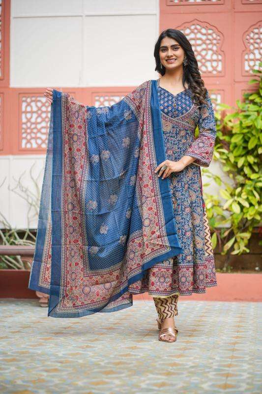 Premium quality cottton anarkali Indian Kurti manufacturers in Gujarat
