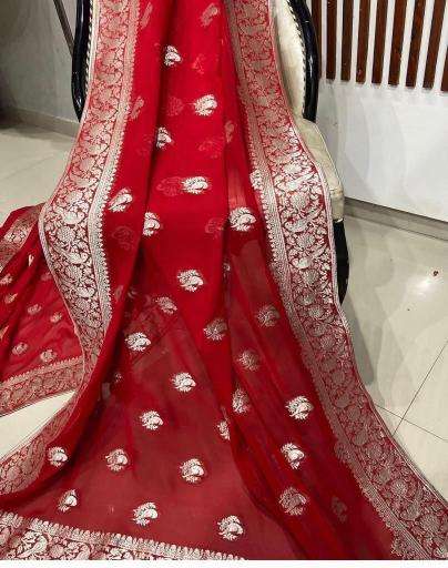 Pure crepe georgette silk Saree wholesale prices in Mumbai
