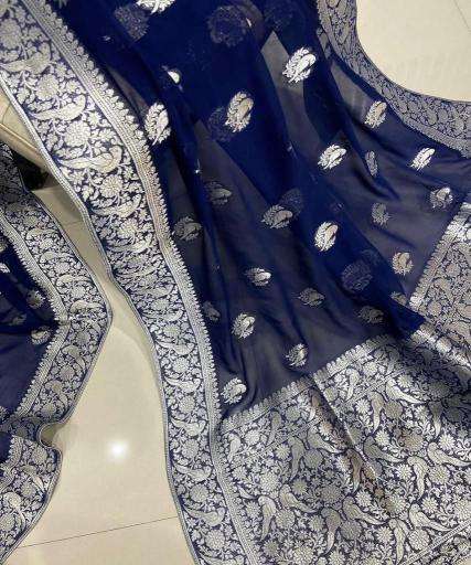 Pure crepe georgette silk Saree wholesale prices in Mumbai