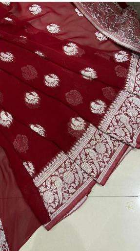 Pure crepe georgette silk Saree wholesale prices in Mumbai