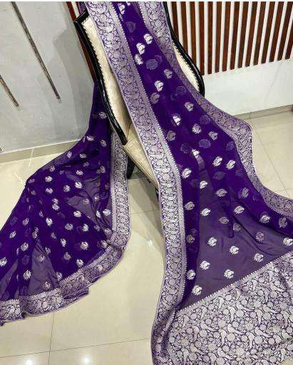 Pure crepe georgette silk Saree wholesale prices in Mumbai