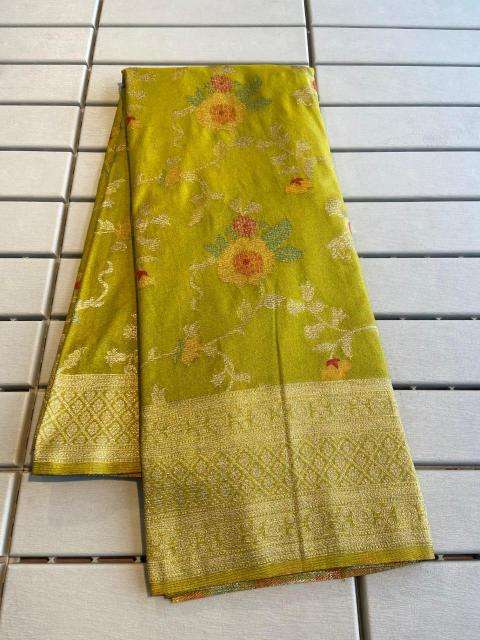 Pure crepe khadi silk finest Wholesale saree market in India