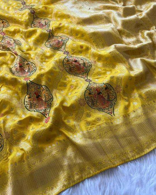 Pure soft banarasi matka silk Wholesale saree market in Mumbai