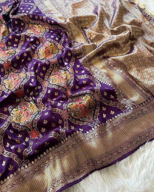 Pure soft banarasi matka silk Wholesale saree market in Mumbai