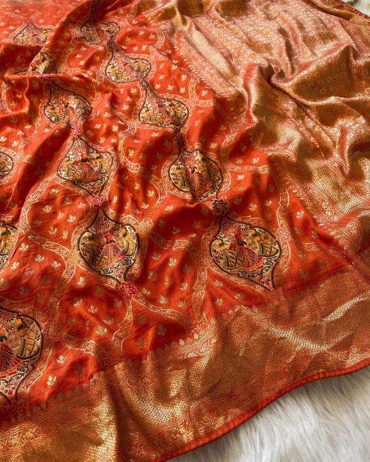 Pure soft banarasi matka silk Wholesale saree market in Mumbai