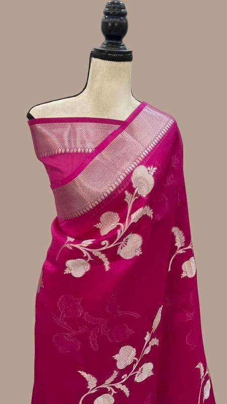 Pure soft khadi crepe silk Designer sarees wholesale in Mumbai