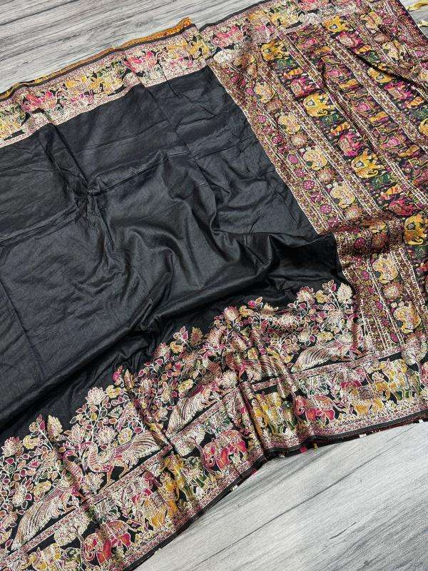 Pure soft rajwadi pashmina Saree supplier in Mumbai