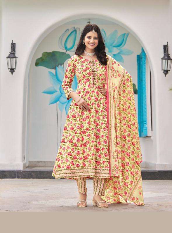 Radhika lifestyle cindrella vol 1 indian cotton kurtis