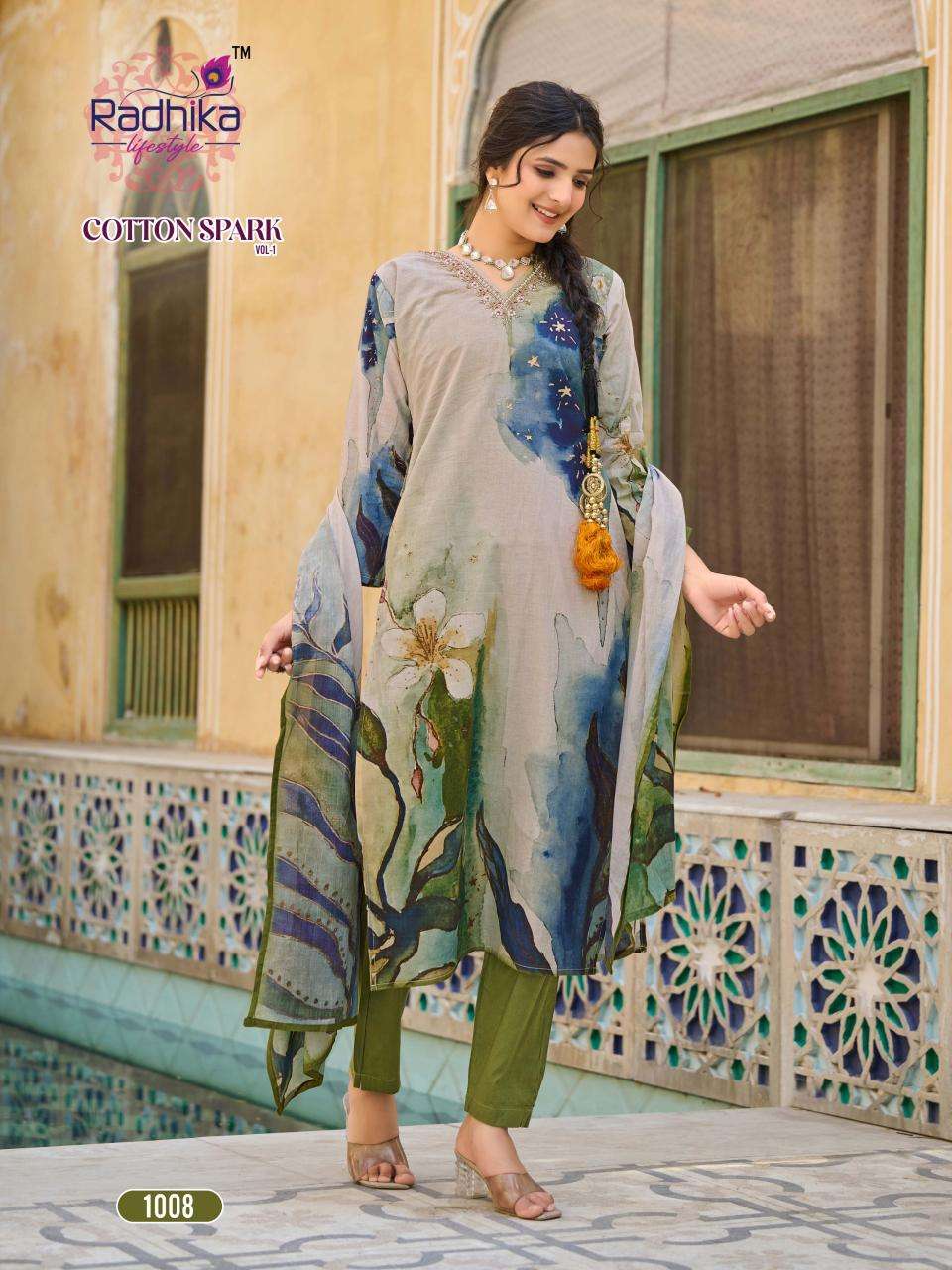 Radhika lifestyle cotton apark vol 1 Party wear Kurtis in Gujarat