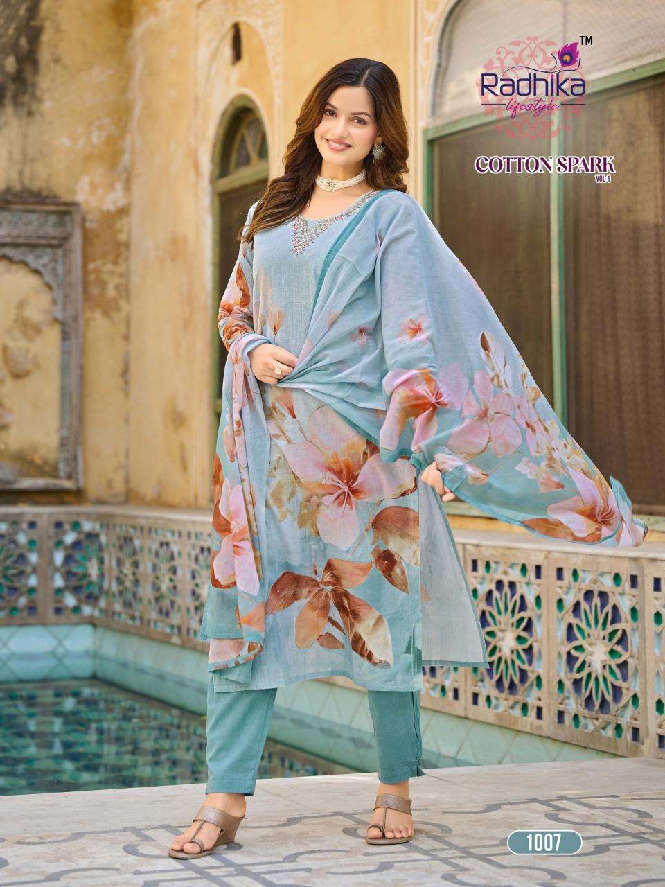 Radhika lifestyle cotton apark vol 1 Party wear Kurtis in Gujarat