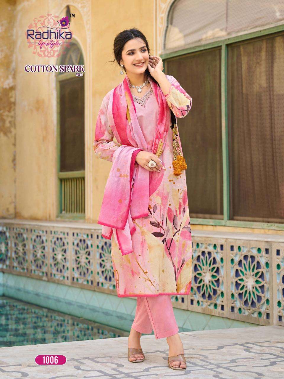 Radhika lifestyle cotton apark vol 1 Party wear Kurtis in Gujarat