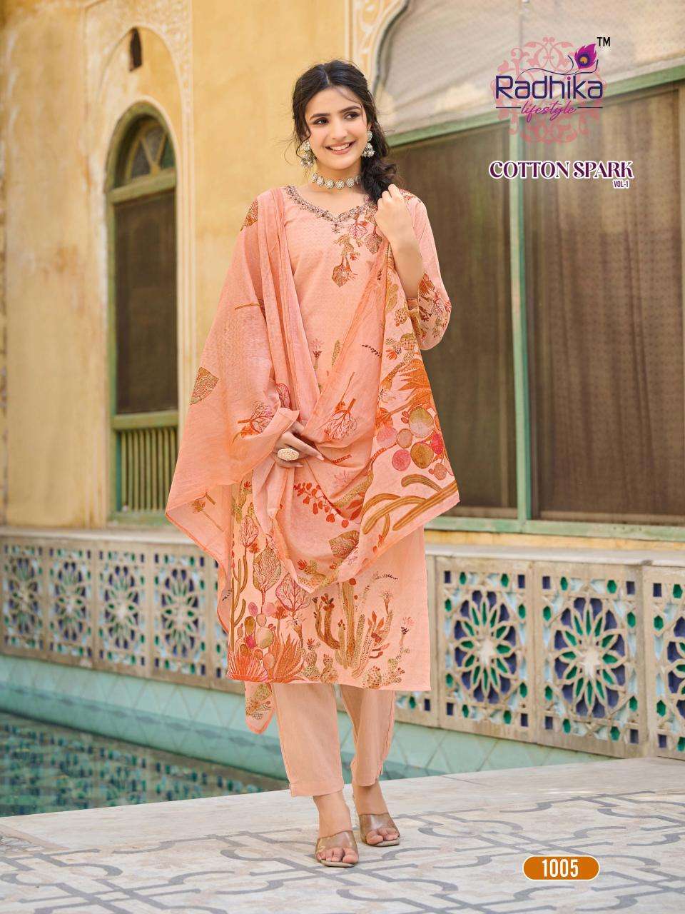 Radhika lifestyle cotton apark vol 1 Party wear Kurtis in Gujarat