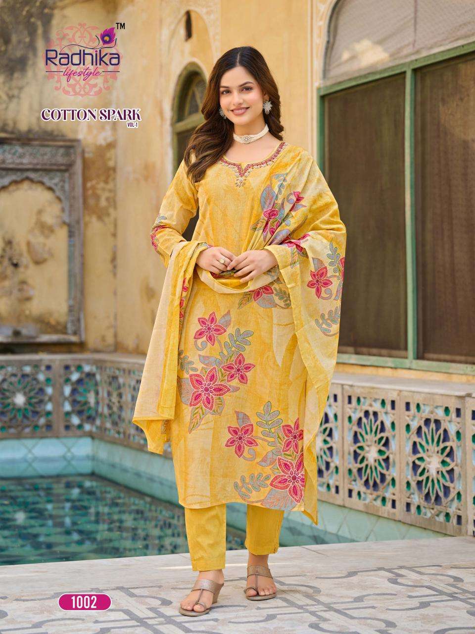 Radhika lifestyle cotton apark vol 1 Party wear Kurtis in Gujarat