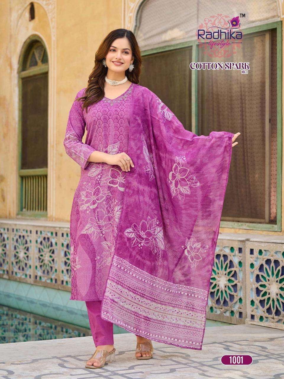 Radhika lifestyle cotton apark vol 1 Party wear Kurtis in Gujarat