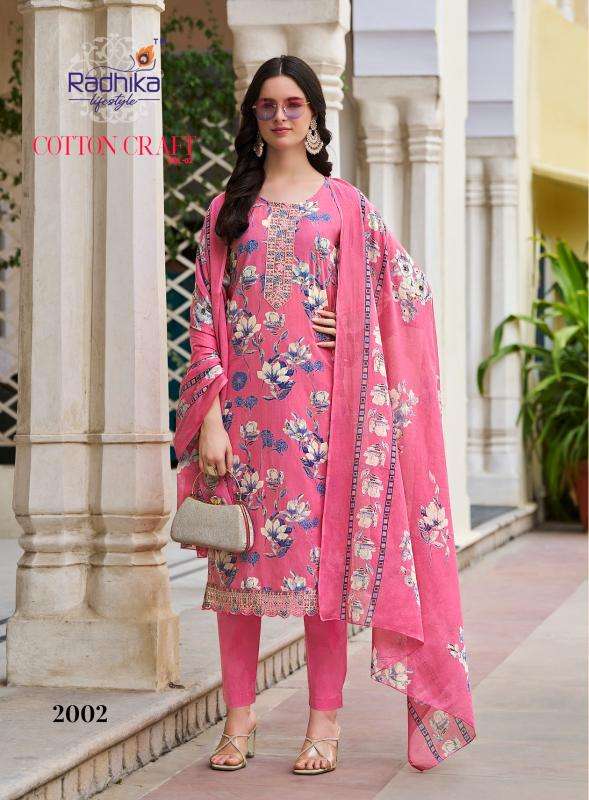 Radhika lifestyle cotton craft vol 2 Wholesale kurtis in Hyderabad