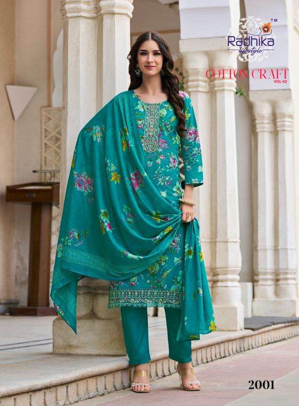 Radhika lifestyle cotton craft vol 2 Wholesale kurtis in Hyderabad