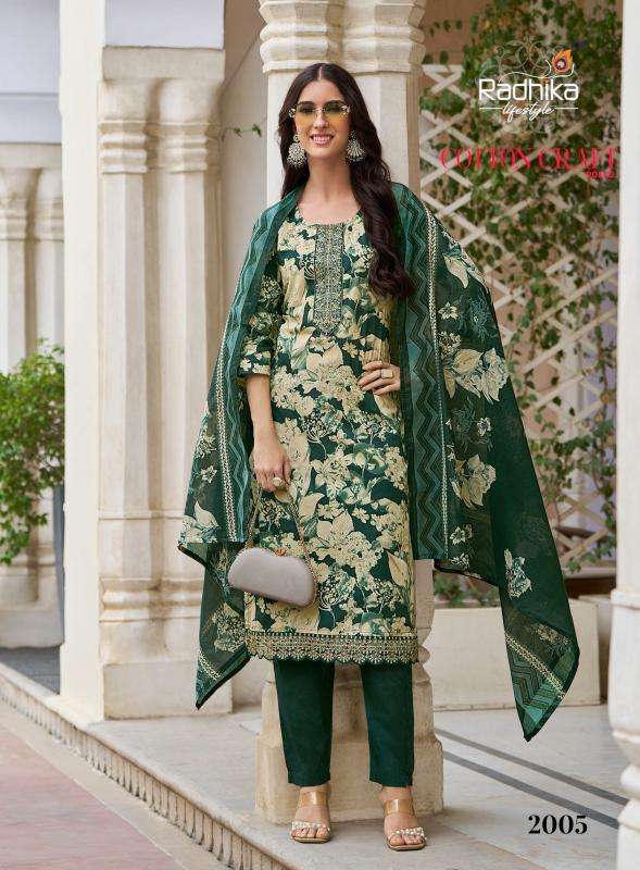 Radhika lifestyle cotton craft vol 2 Wholesale kurtis in Hyderabad