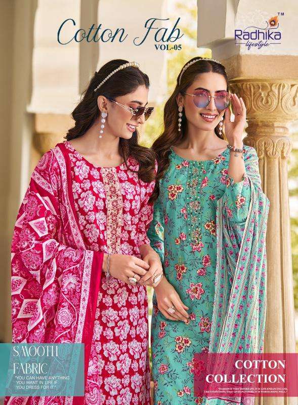 Radhika lifestyle cotton fab vol 5 Wholesale Kurti supplier in Bangalore