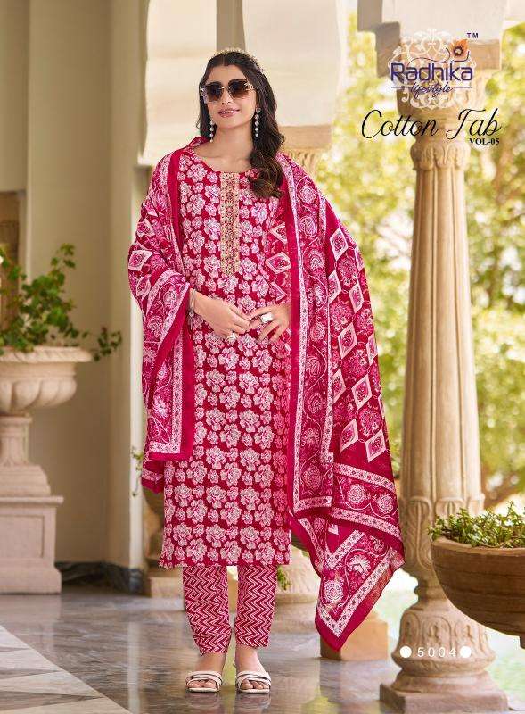 Radhika lifestyle cotton fab vol 5 Wholesale Kurti supplier in Bangalore