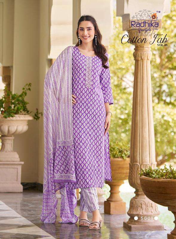 Radhika lifestyle cotton fab vol 5 Wholesale Kurti supplier in Bangalore