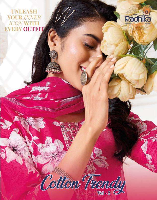 Radhika lifestyle cotton trendy vol 2 Wholesale kurtis in Surat