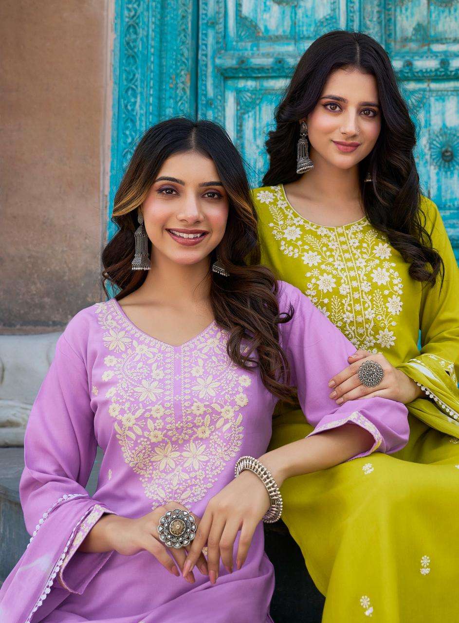 Radhika lifestyle lucknowi vol 2 Kurti distributors in Vadodara