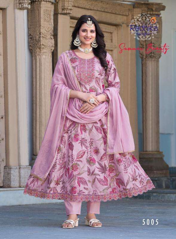Radhika lifestyle summer beauty vol 5 Designer Kurti wholesaler in Ahmedabad