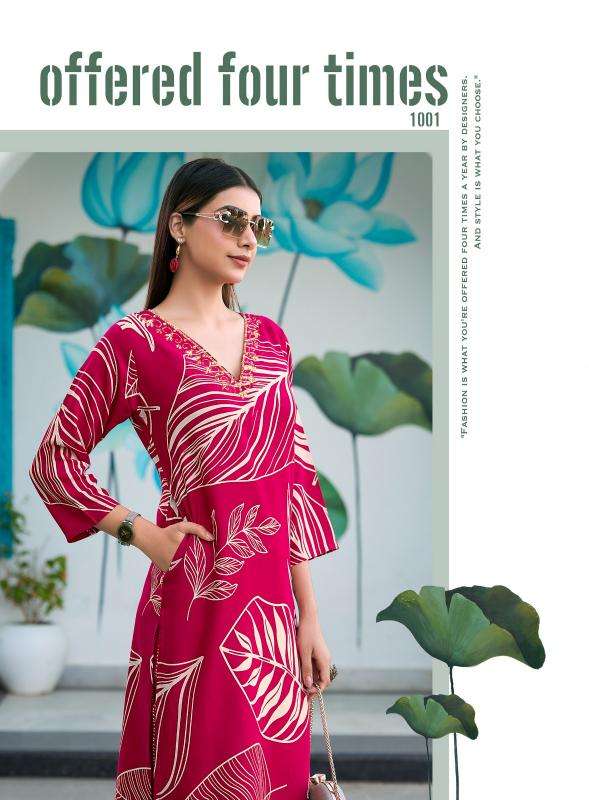 Radhika lifestyle zion vol 1 co ord set Kurti manufacturers in Mumbai