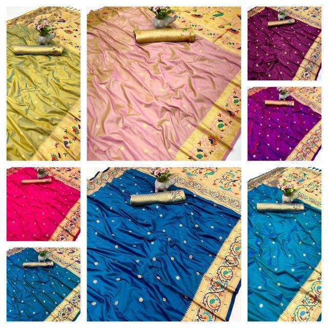 ragini-vol-7 peacock paithani Wholesale saree market in India