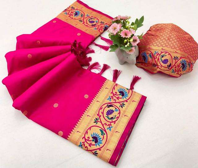 ragini-vol-7 peacock paithani Wholesale saree market in India