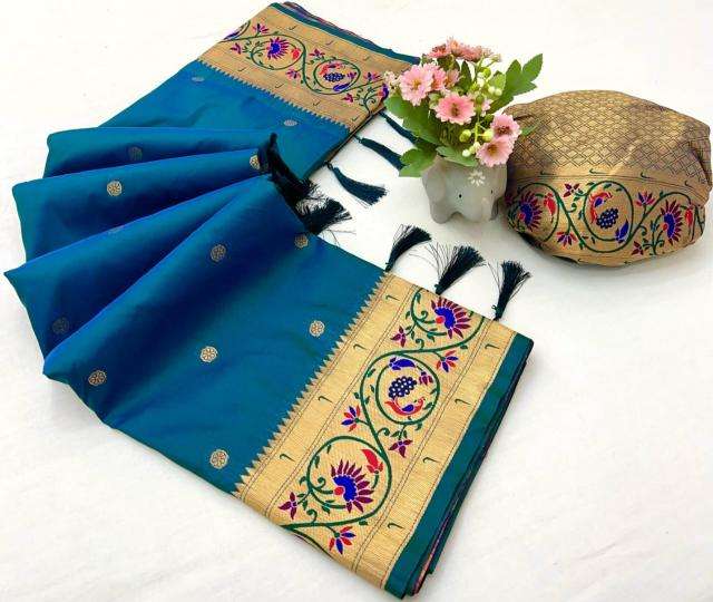 ragini-vol-7 peacock paithani Wholesale saree market in India