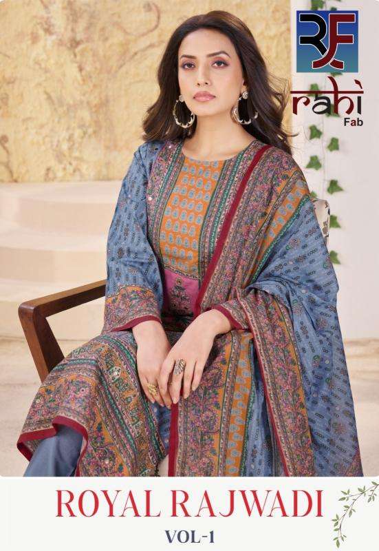 Rahifab royal rajwadi vol-1 Ladies dress material wholesale in Ahmedabad