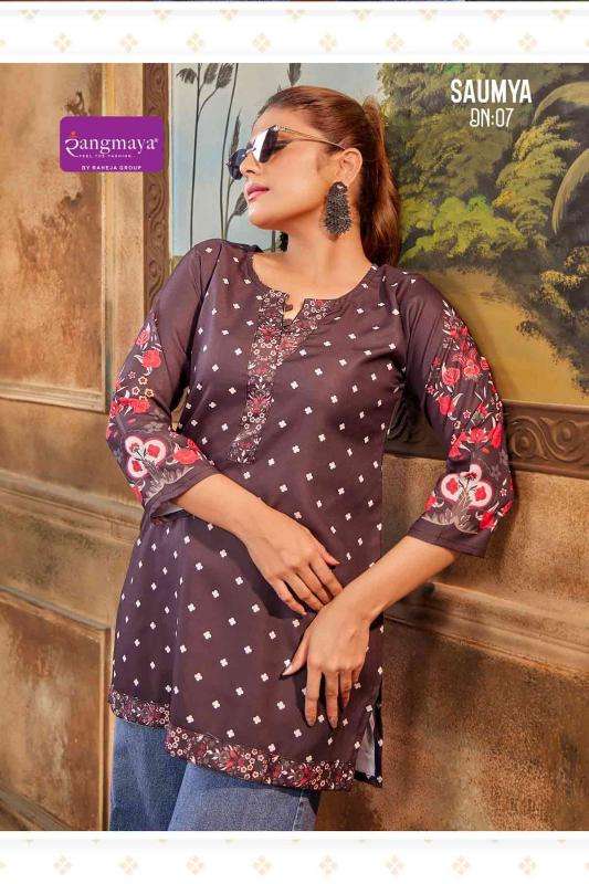 Rangmaya saumya Wholesale kurtis in Mumbai