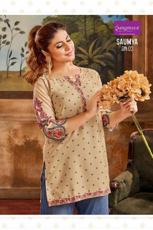 Rangmaya saumya Wholesale kurtis in Mumbai
