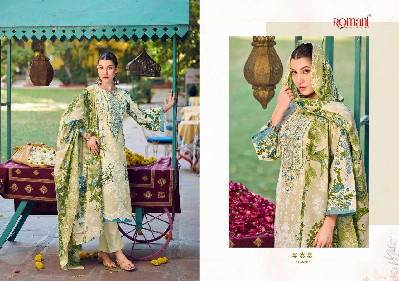Romani needle wonder soft cotton Surat dress material online