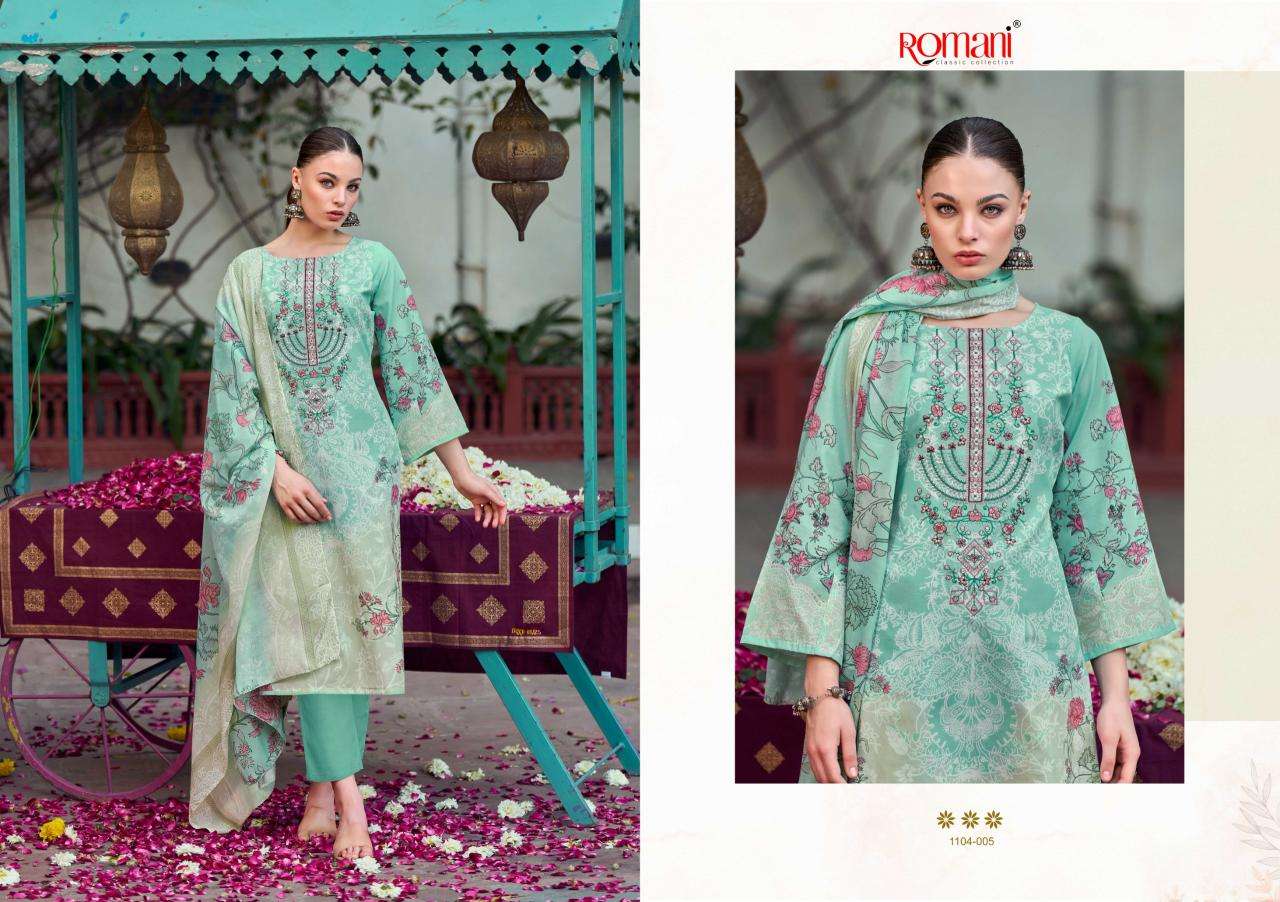 Romani needle wonder soft cotton Surat dress material online