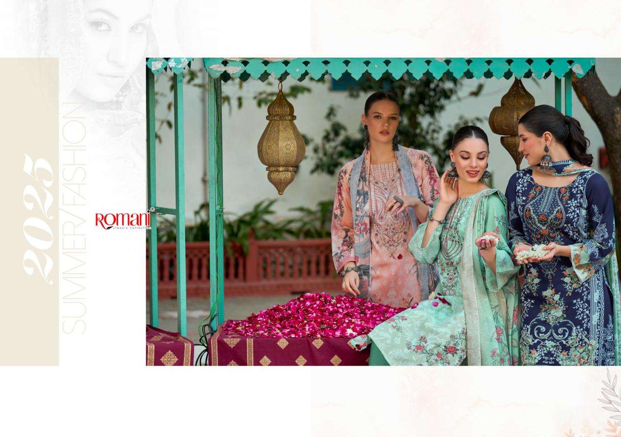Romani needle wonder soft cotton Surat dress material online