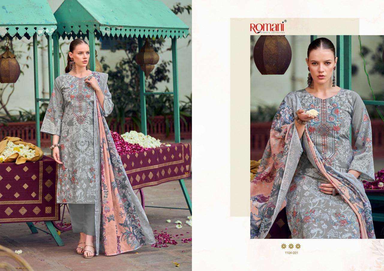Romani needle wonder soft cotton Surat dress material online