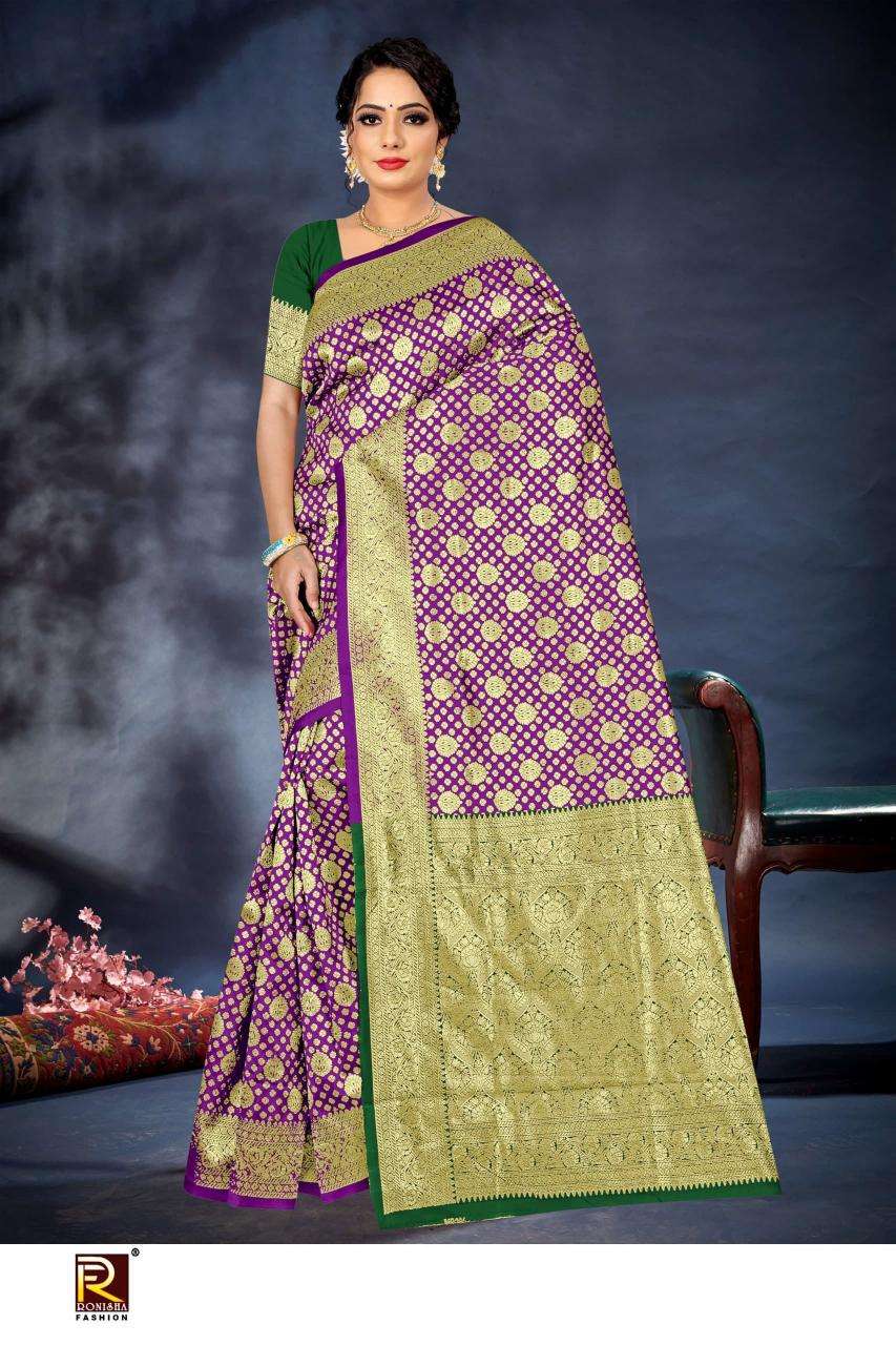 Ronisha fashion d.no-122 Saree manufacturers in Kolkata