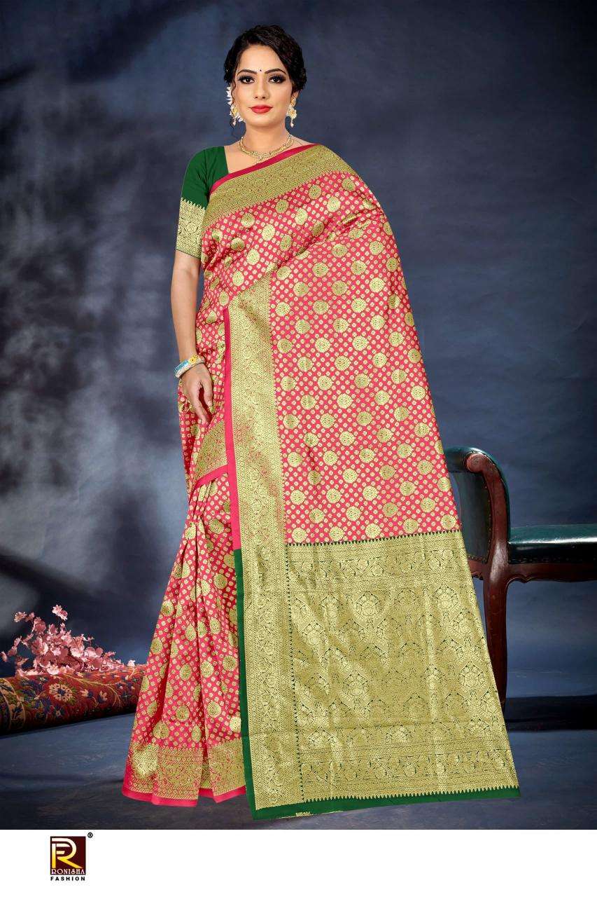 Ronisha fashion d.no-122 Saree manufacturers in Kolkata