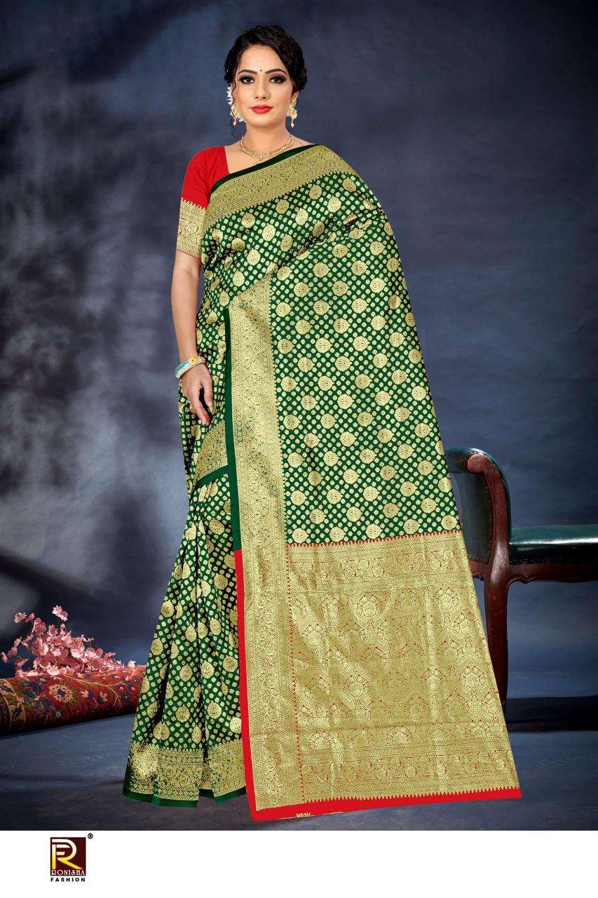 Ronisha fashion d.no-122 Saree manufacturers in Kolkata