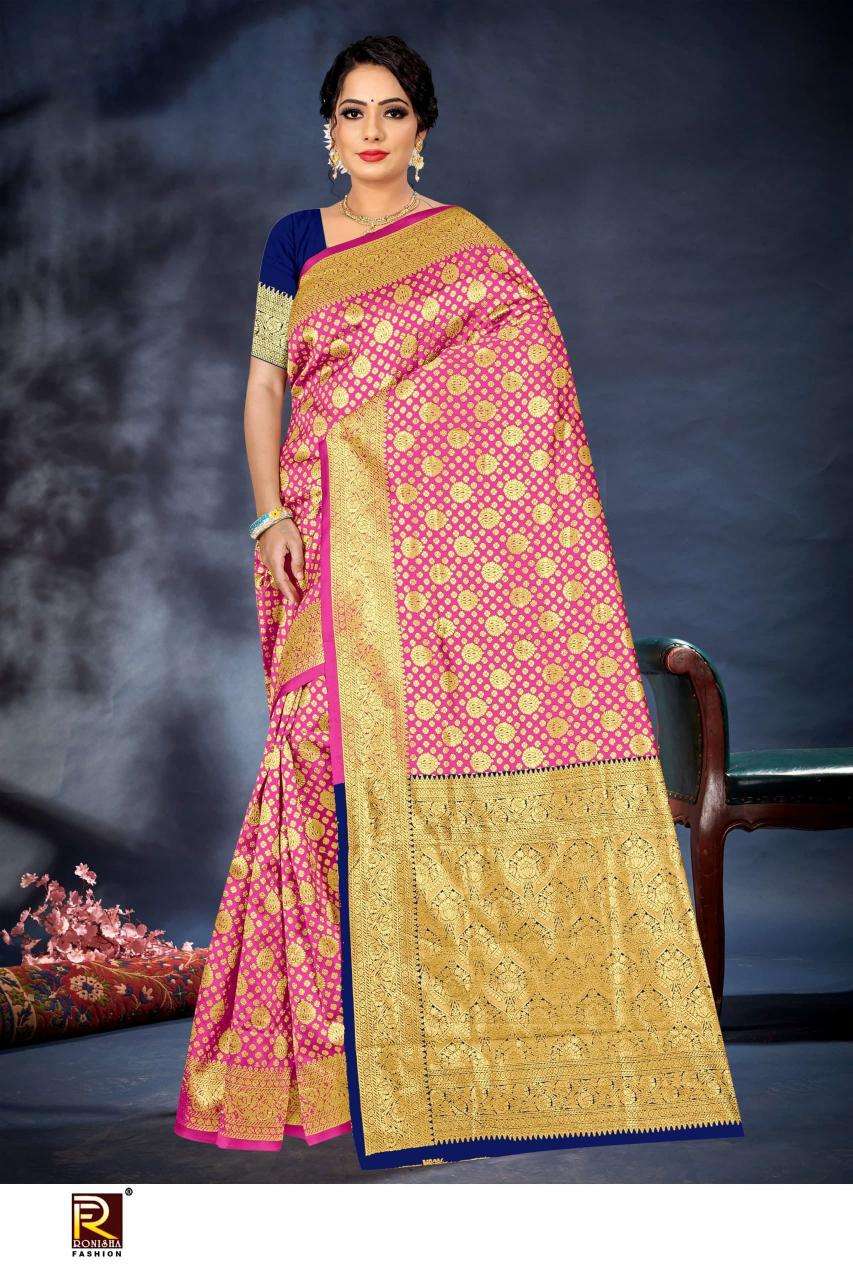 Ronisha fashion d.no-122 Saree manufacturers in Kolkata