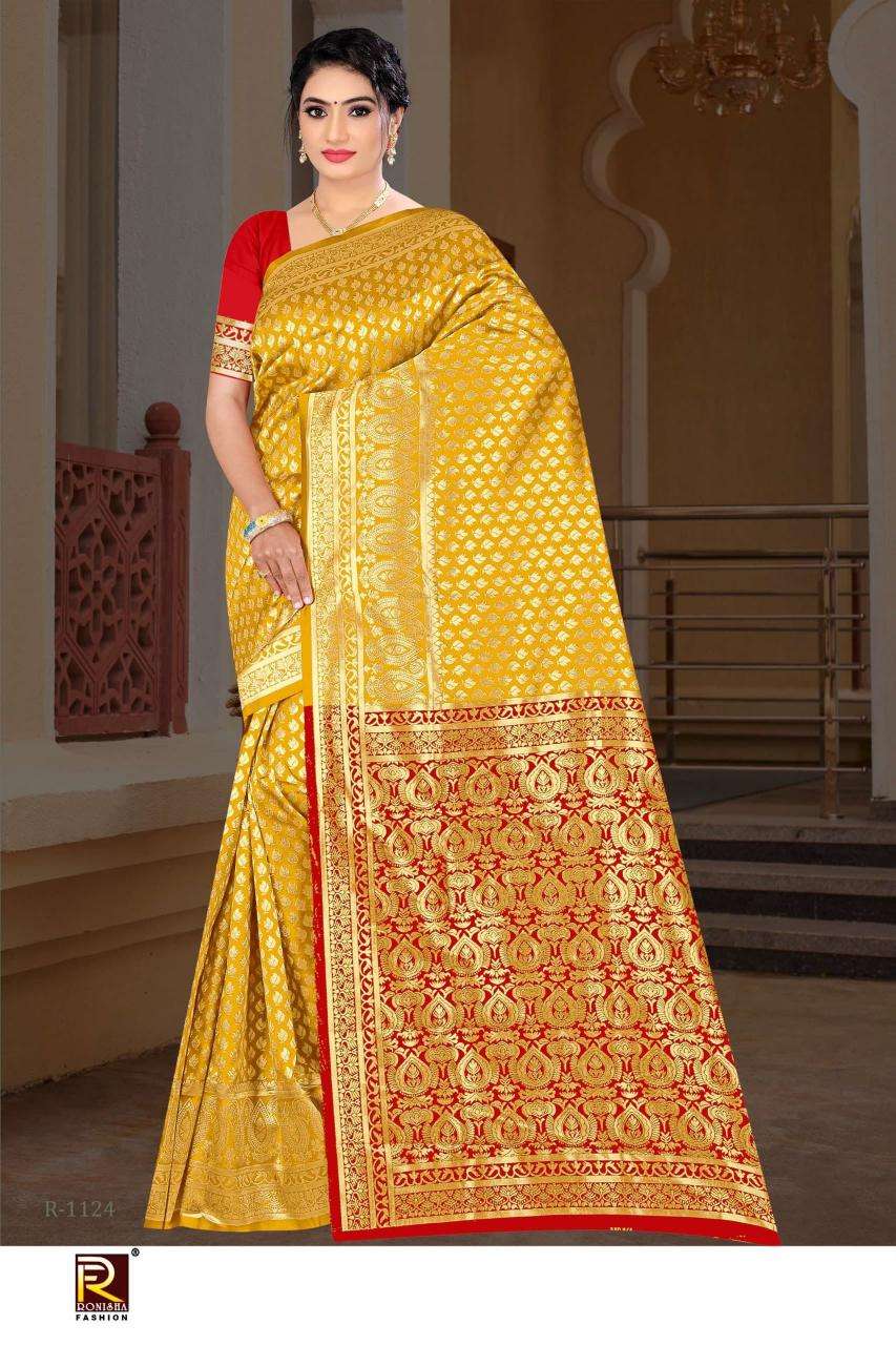 Ronisha fashion d.no-123 Designer saree supplier in Kolkata
