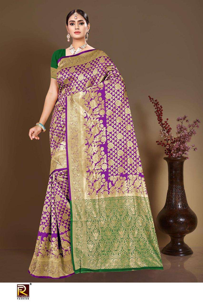 Ronisha fashion d.no-124 Wholesale sarees in Delhi