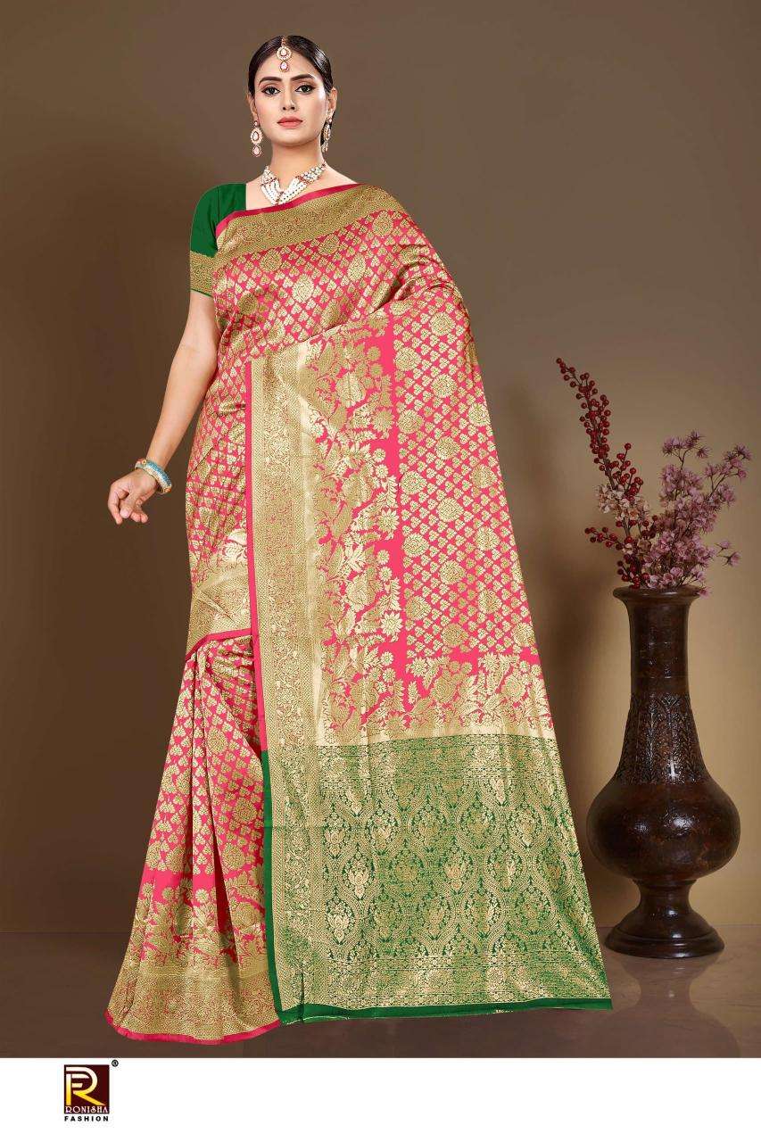 Ronisha fashion d.no-124 Wholesale sarees in Delhi